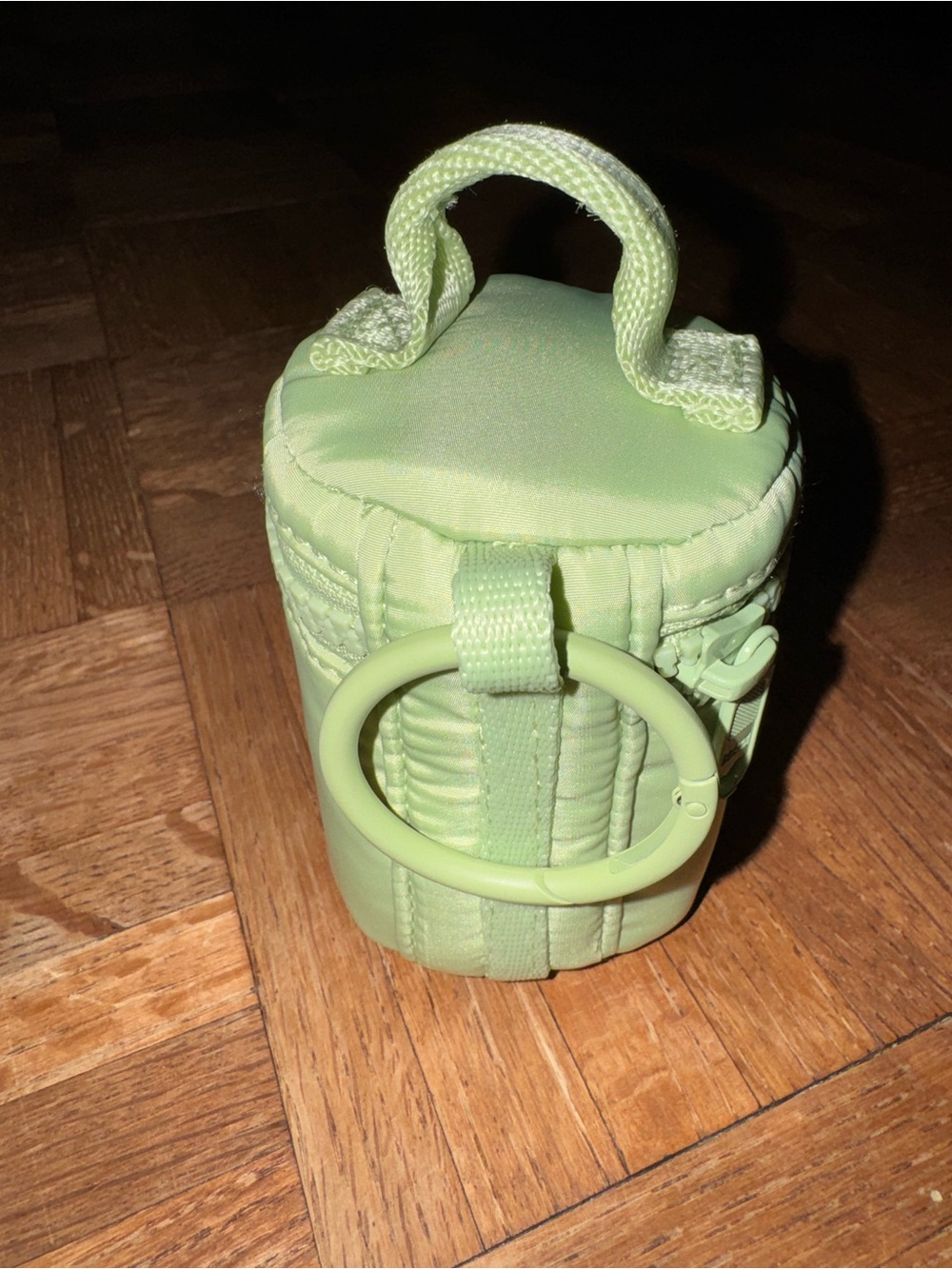 Dagne Dover Mila keychain in matcha latte green - Picture 2 of 4